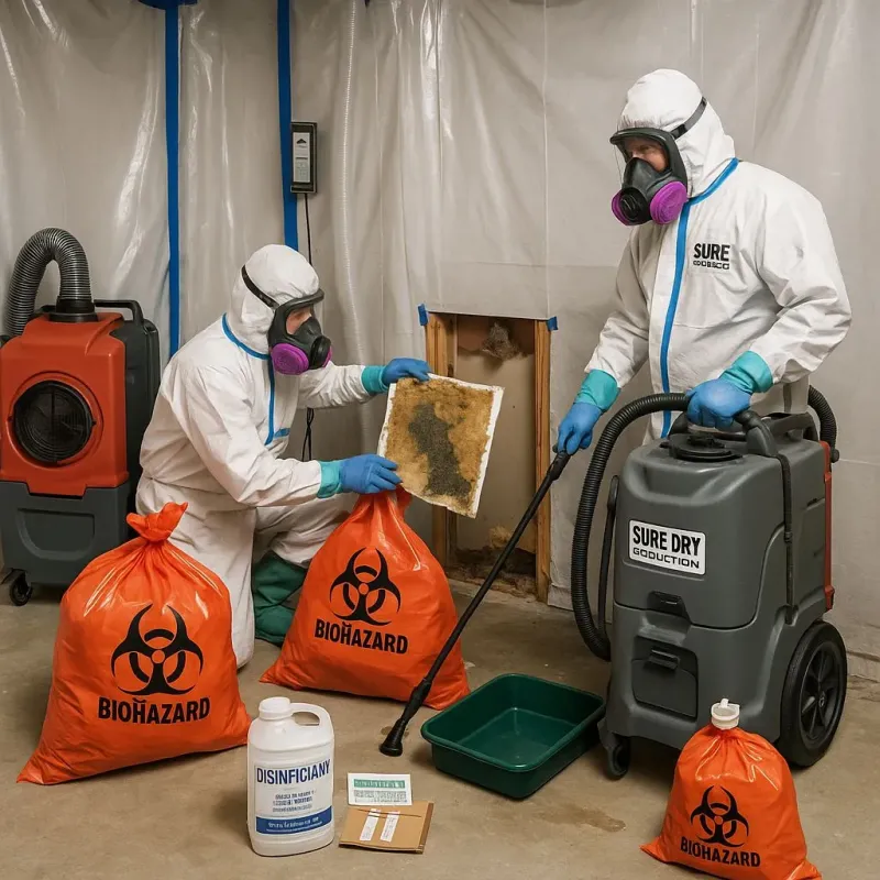 Contaminated Water Handling Protocols process in Fairland, OK