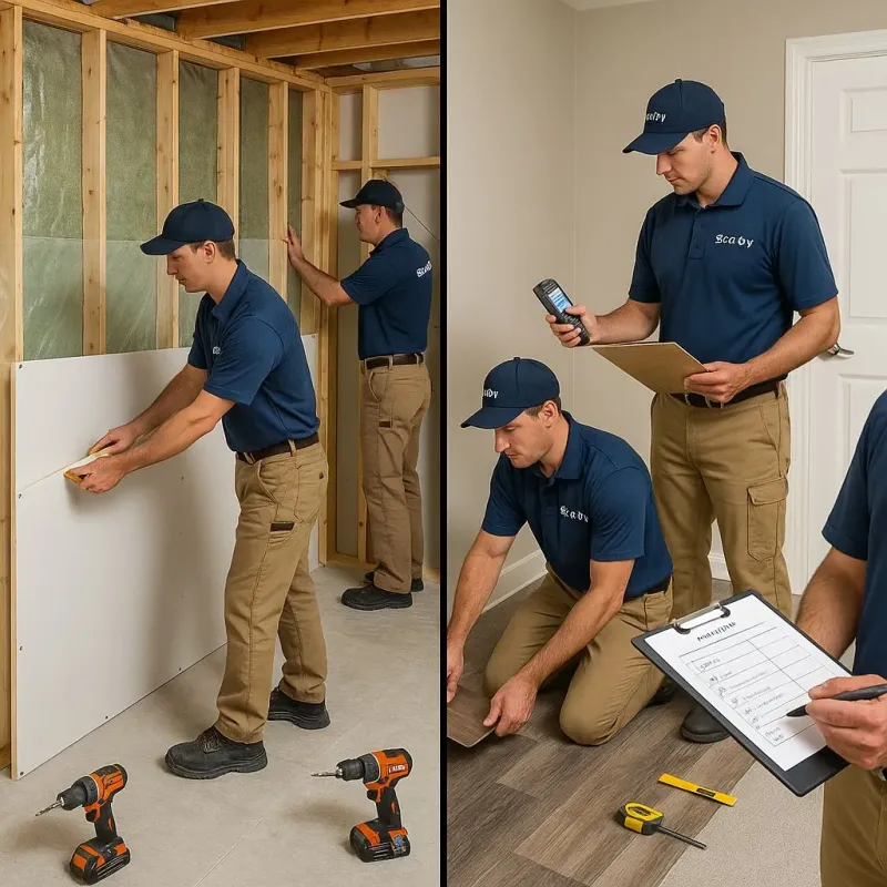 Repairs and Reconstruction process in Fairland, OK